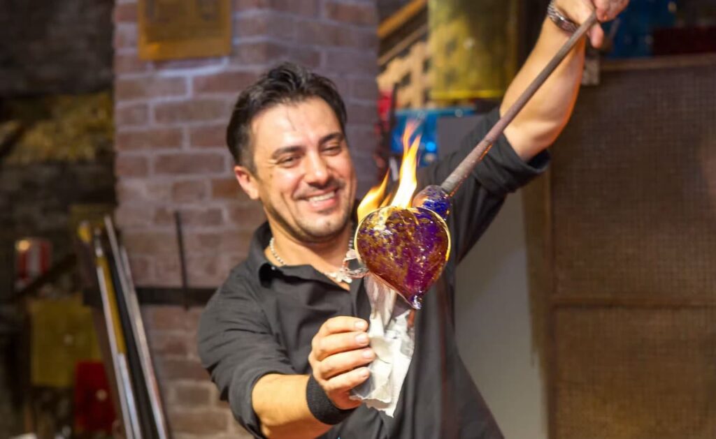 vetro di murano dimostrazione