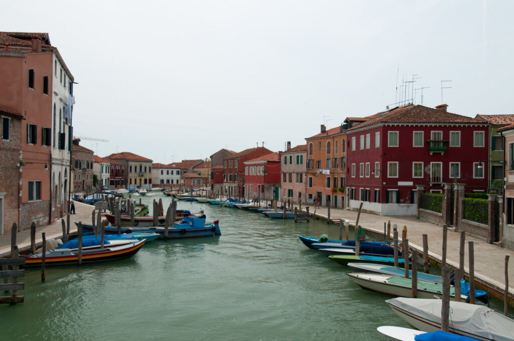 Le casette colorate di Murano