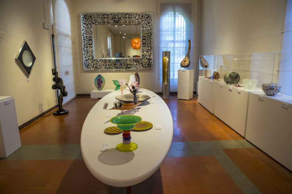 Interno del Museo del Vetro