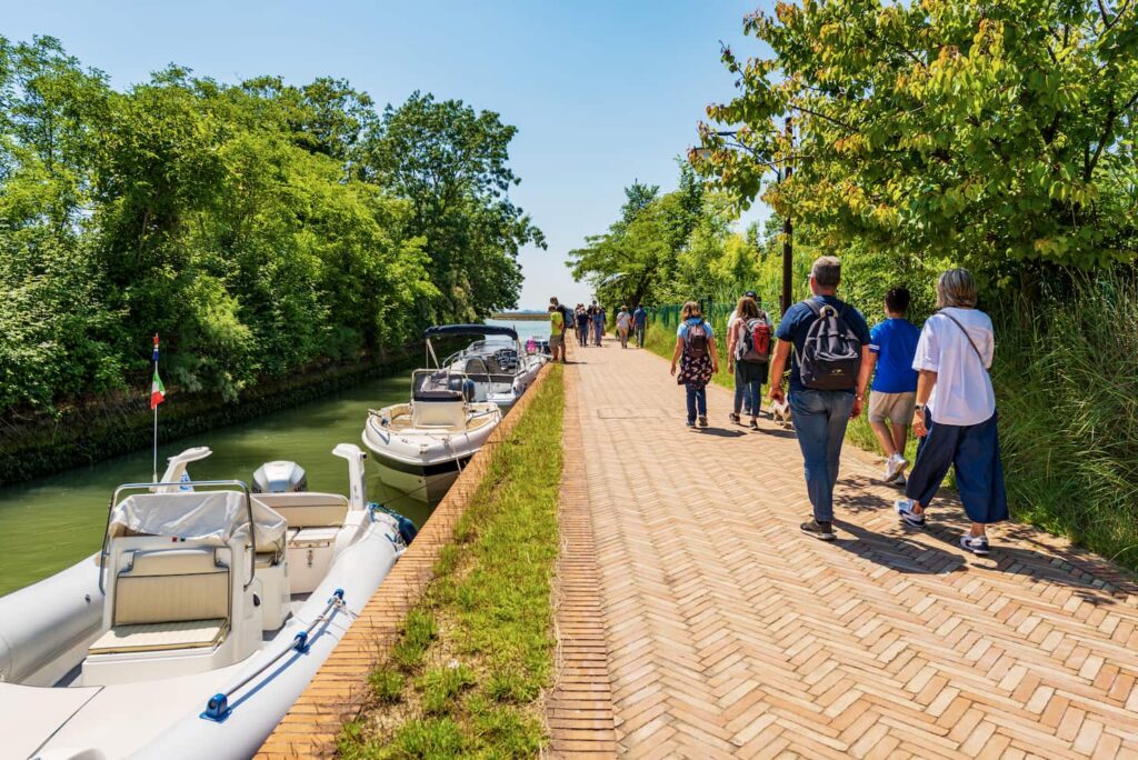 Passeggiata tra la natura di Torcello