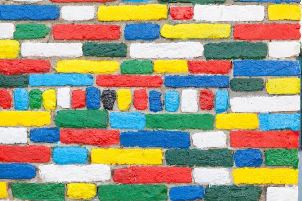 Casa di mattoni colorati di Burano